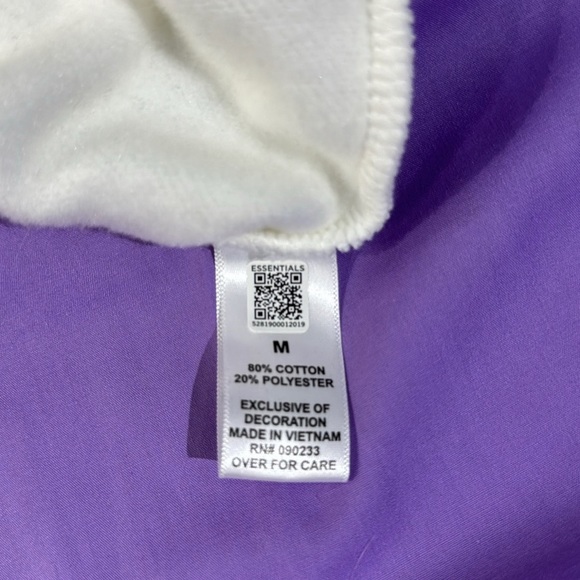 ESSENTIALS Fear of God hoodie(cream) - Picture 5 of 5